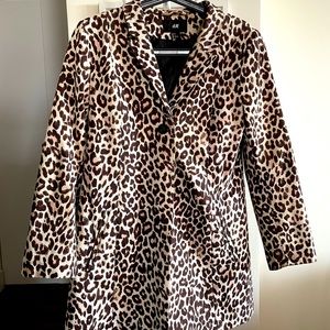 Classic Light Weight Leopard Print Jacket
